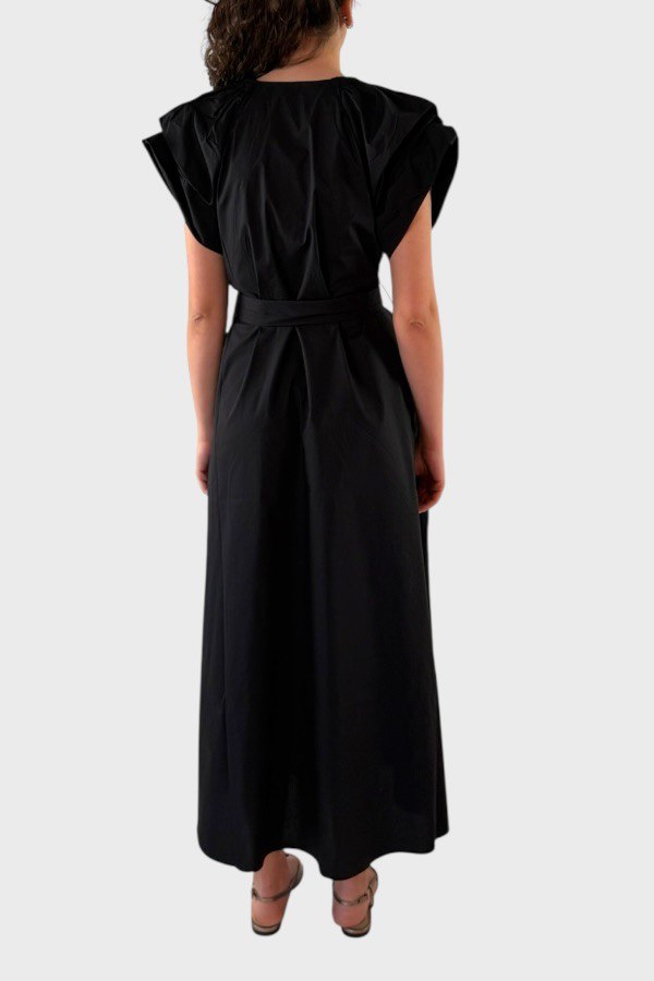 Vestito in cotone nero Psophia 3