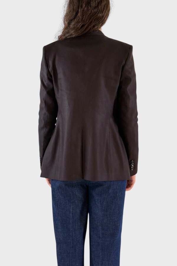 Blazer doppiopetto Parigi con revers a lancia