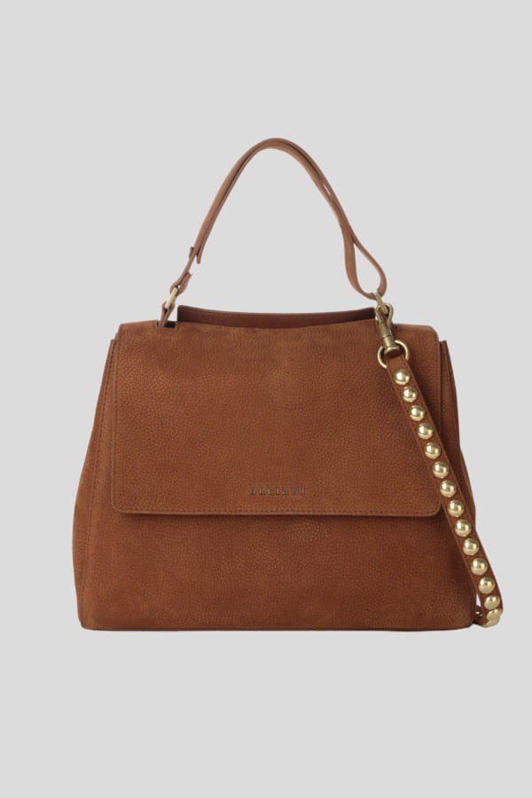 Borsa in pelle scamosciata Orciani Donna Sella