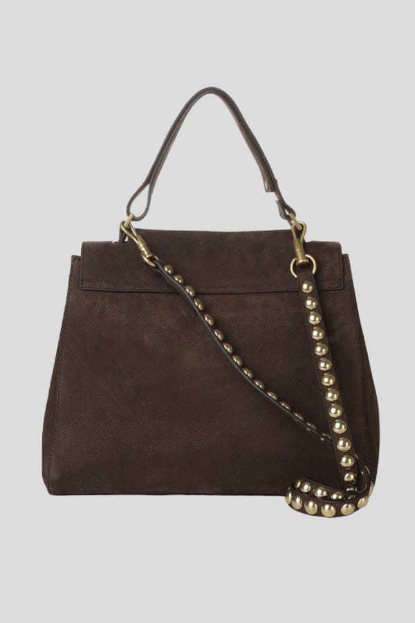 Borsa in pelle scamosciata Orciani Donna Marrone 2