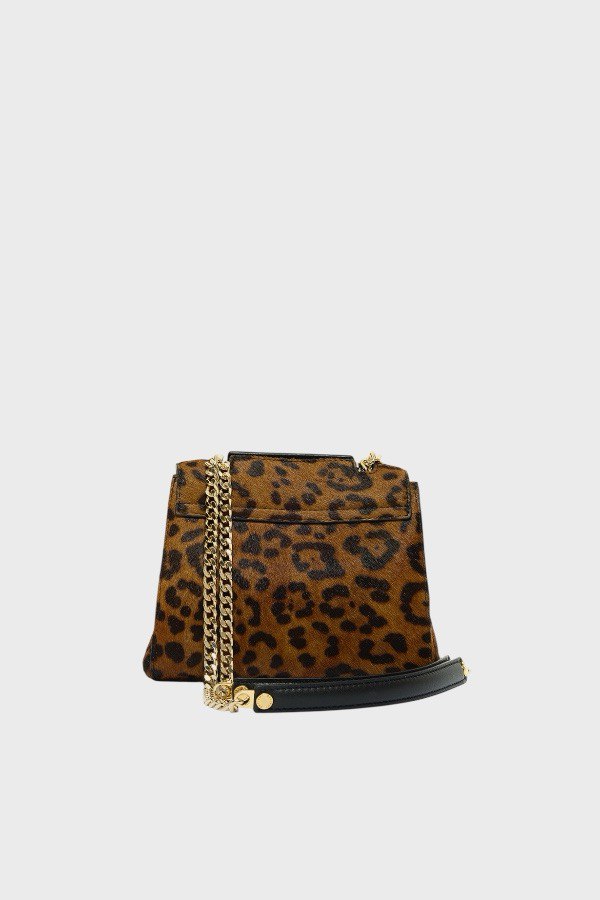 Borsa Sveva Leo Mini a spalla in cavallino