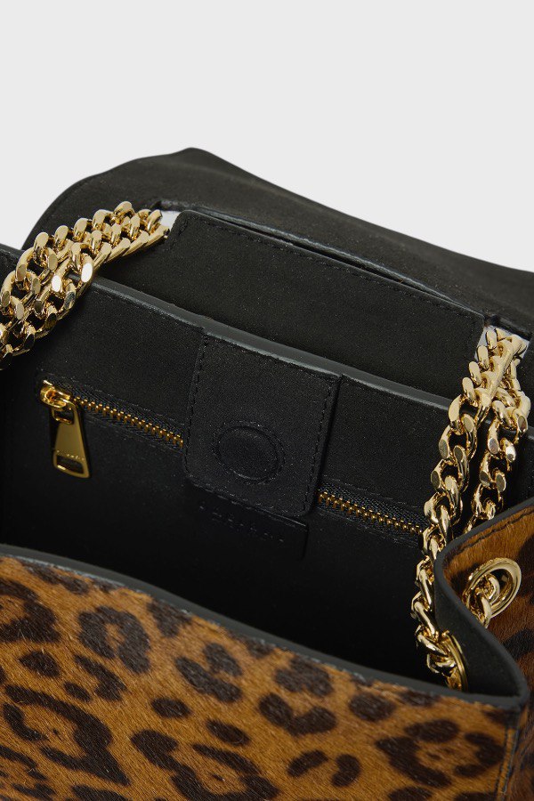Borsa Sveva Leo Mini a spalla in cavallino