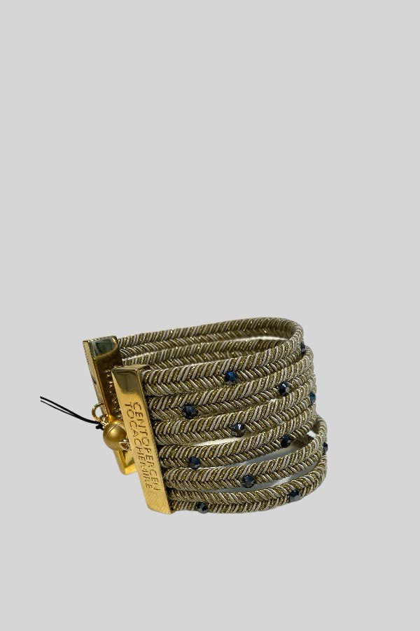 Bracciale in Soutache e Swarosky
