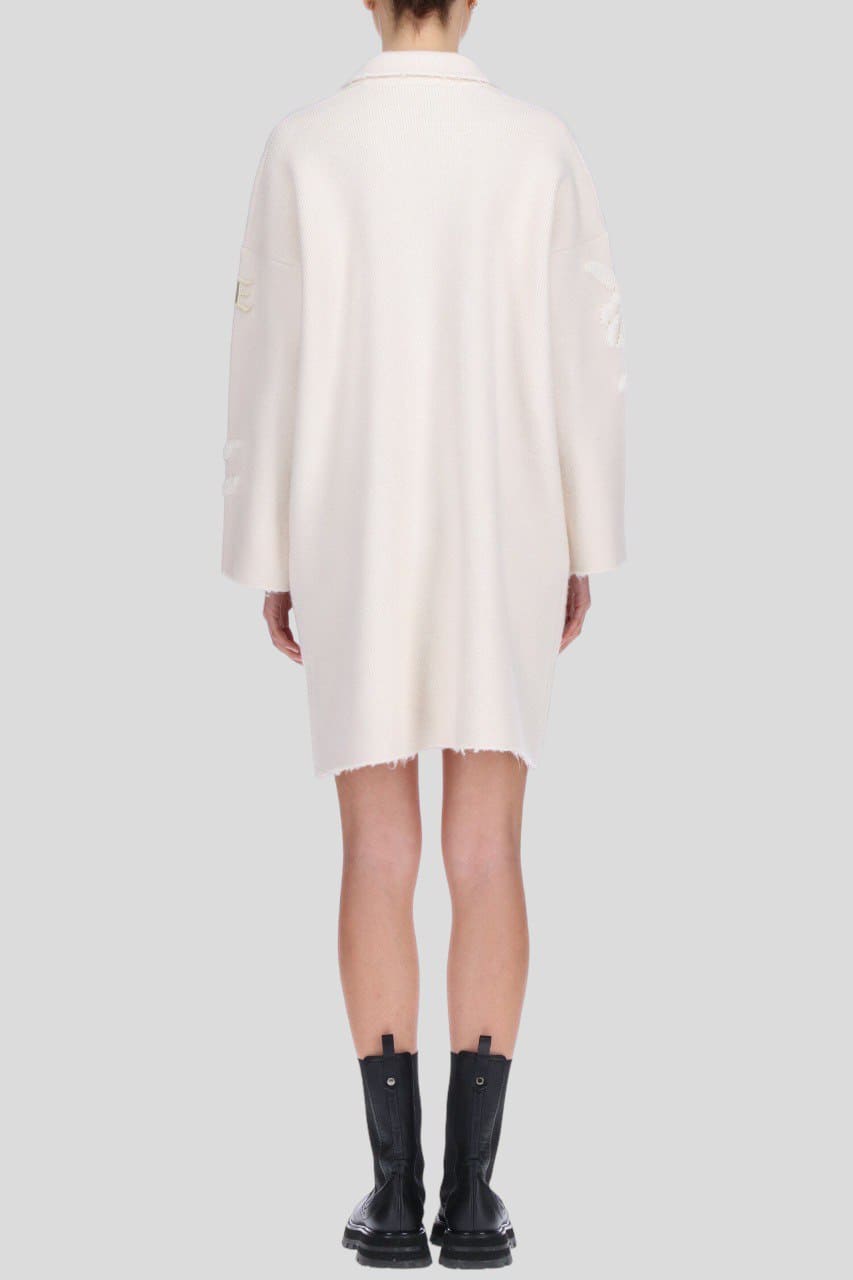Cappotto doppiopetto Ermanno Firenze Panna