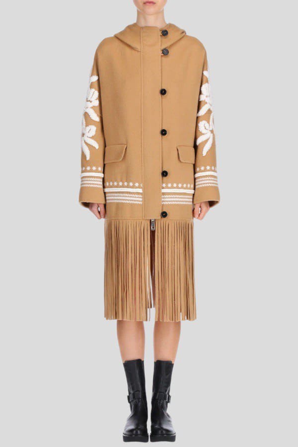 Cappotto con cappuccio Ermanno Firenze