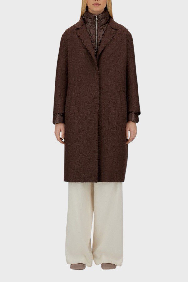 Cappotto color Fondente Herno Donna 1