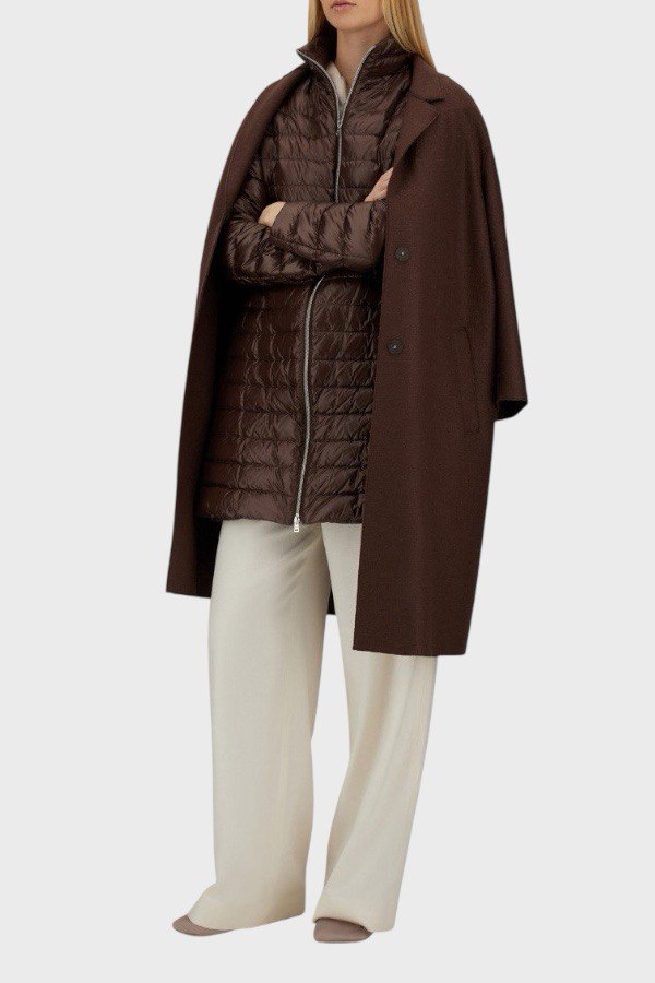 Cappotto color Fondente Herno Donna
