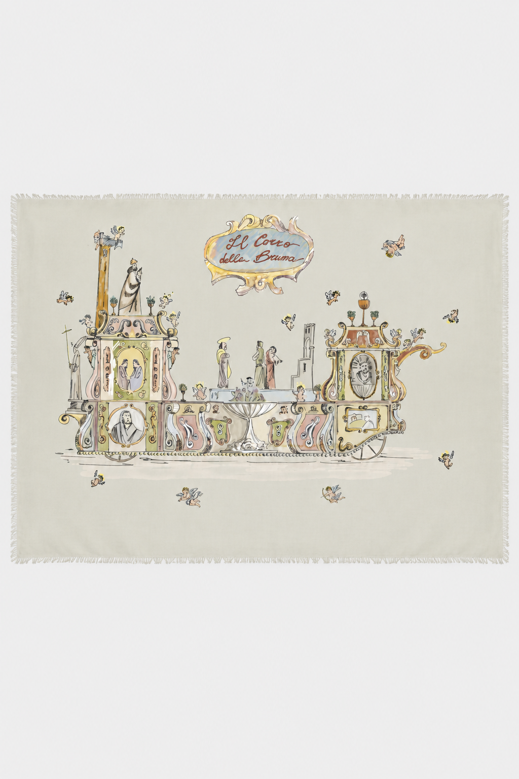 Foulard Il Carro della Bruna