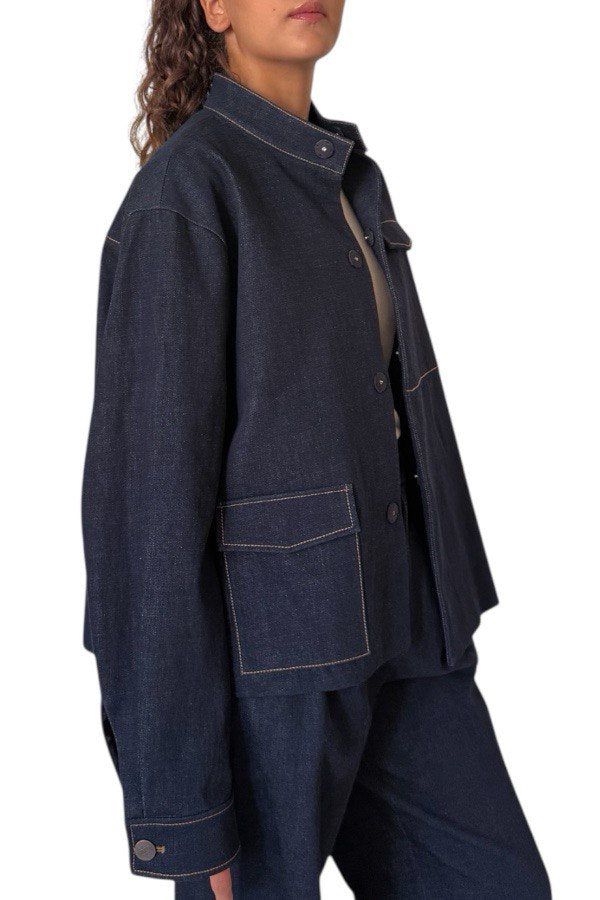 Giacca in jeans oversize unisex 1