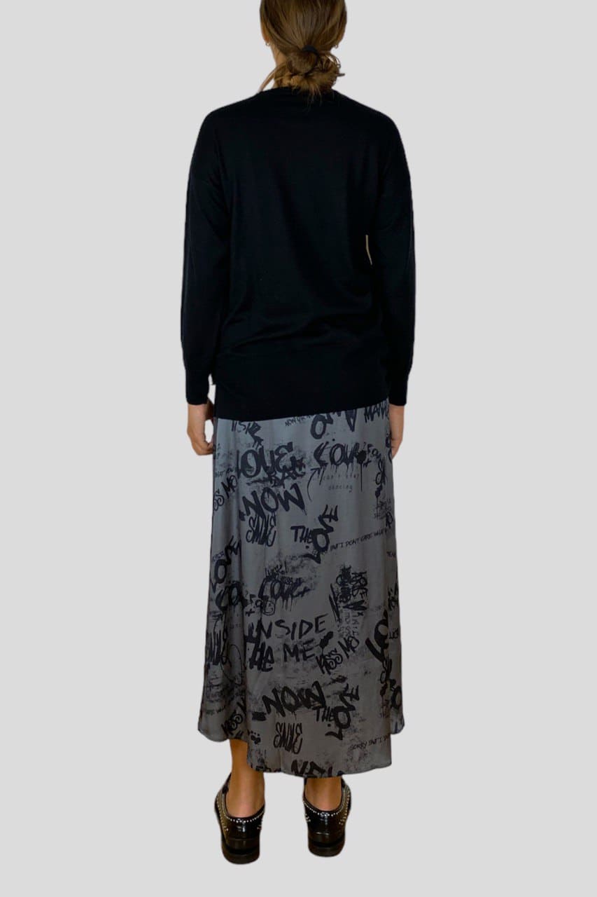 Gonna Sweet Cashmere in raso