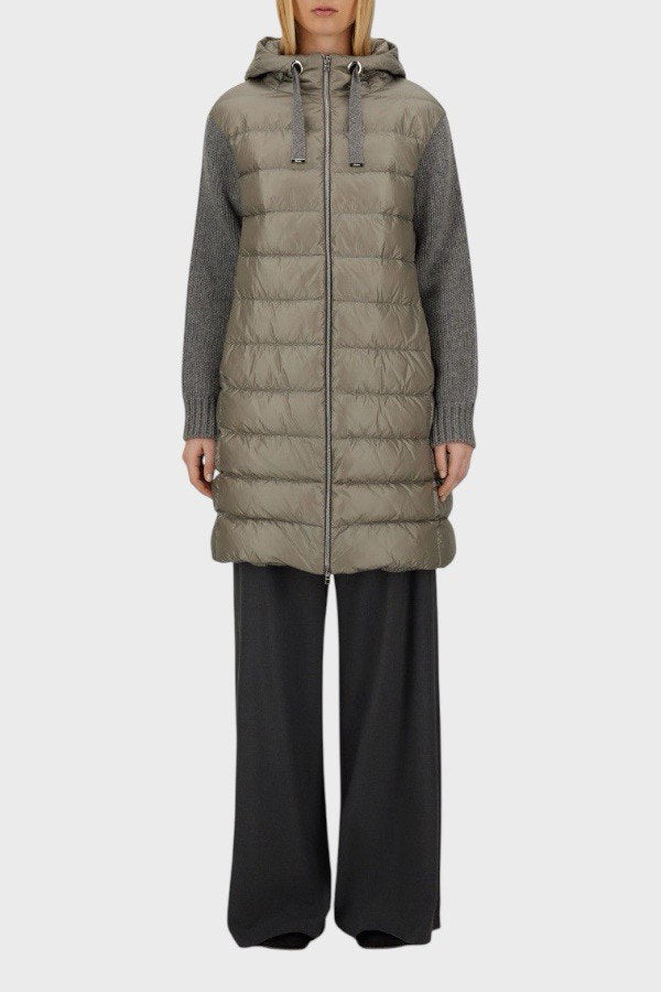 Piumino Herno Donna colore grigio