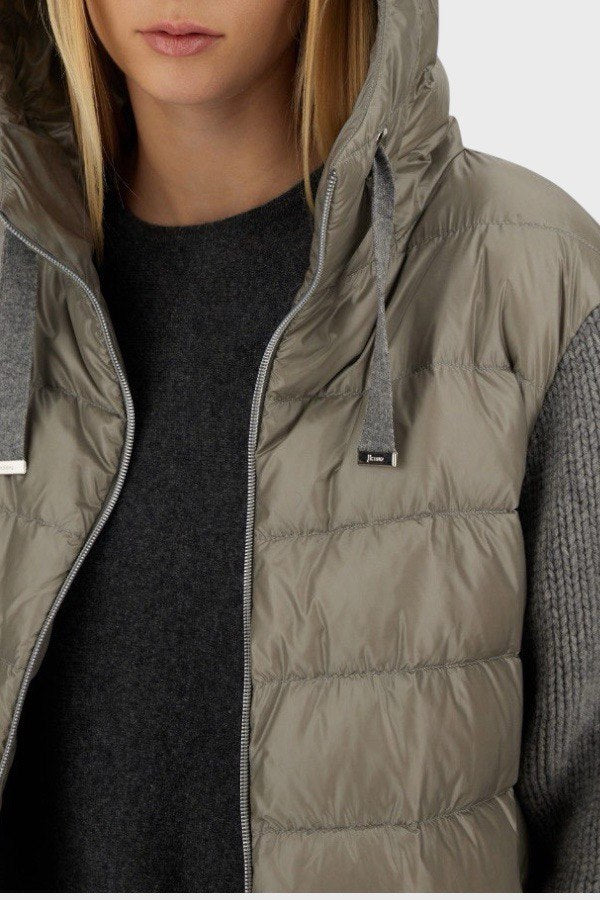 Piumino Herno Donna colore grigio 2