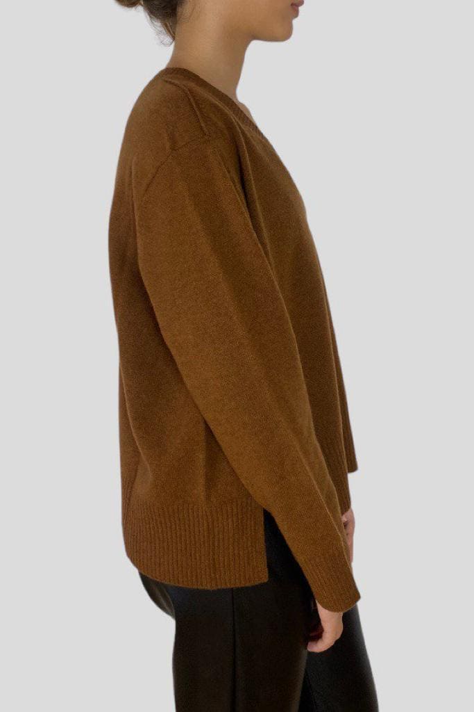 Maglione Be You scollo a V cashmere