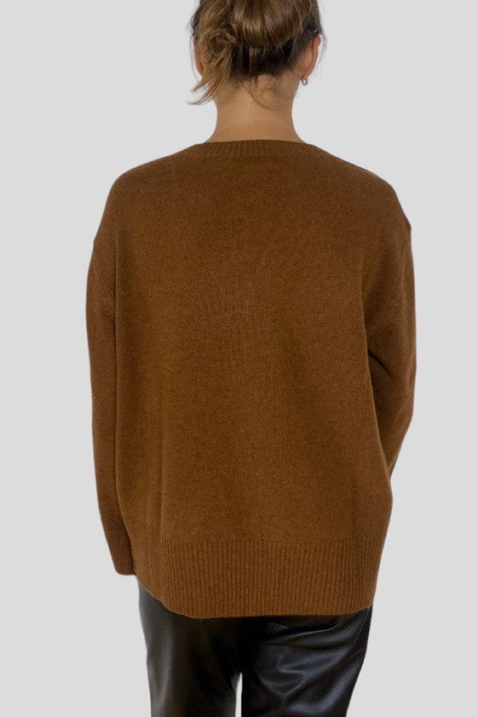 Maglione Be You scollo a V cashmere