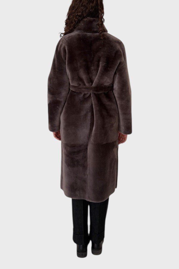 Montone in shearling reversibile 2