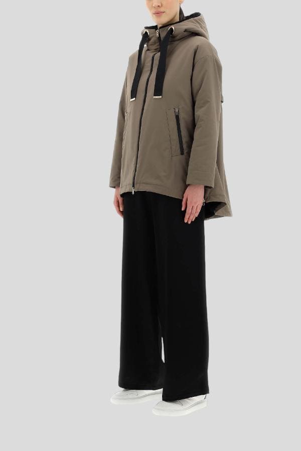 Giaccone color fango Herno Donna 1