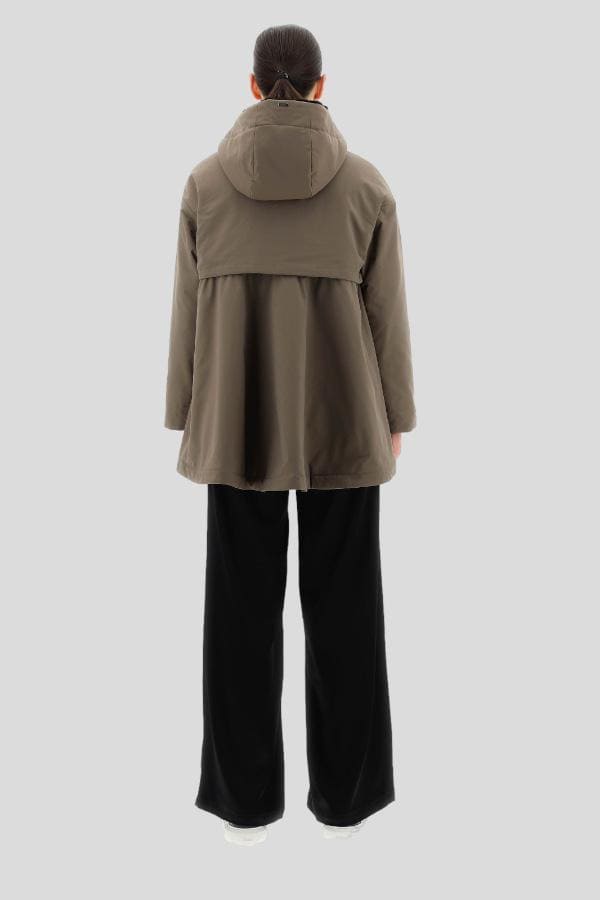Giaccone color fango Herno Donna 2