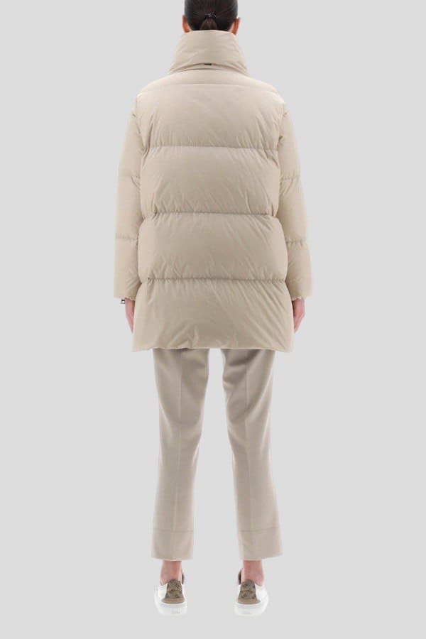 Piumino Herno in Nylon con cerniere a contrasto