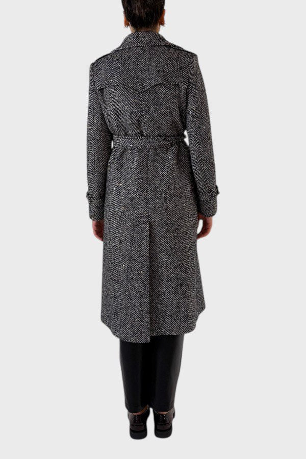Cappotto Trench doppiopetto