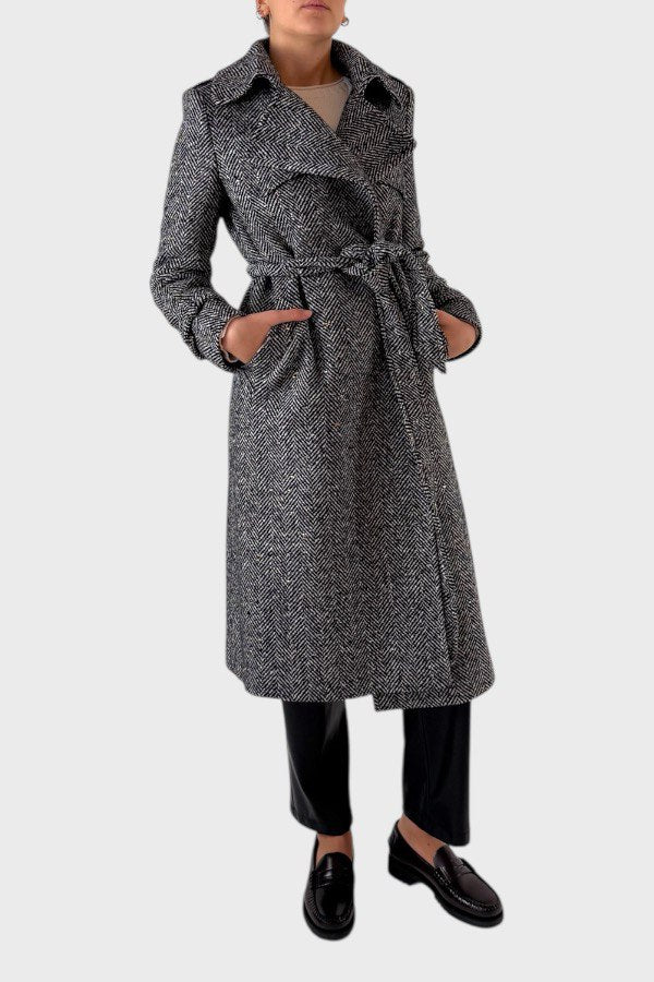 Cappotto Trench doppiopetto