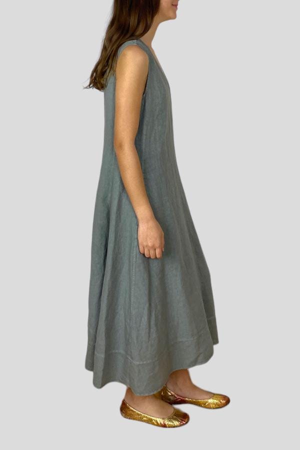 Vestito scollo V Aspesi Donna grigio 1