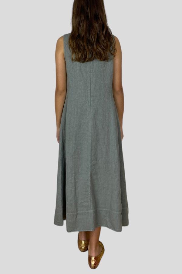 Vestito scollo V Aspesi Donna grigio 2