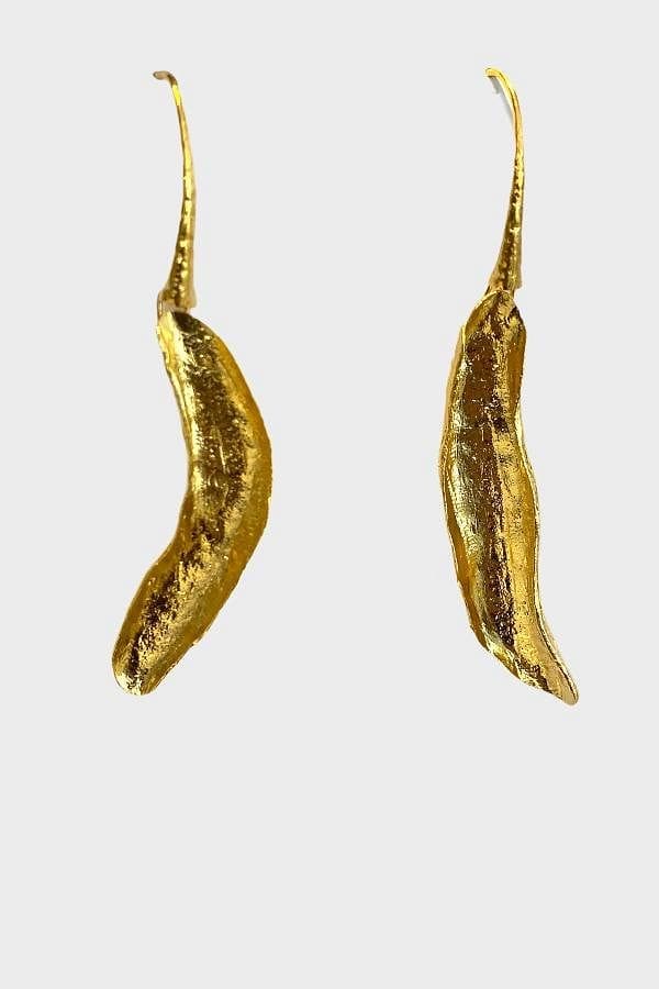Forte Forte Orecchini Scultura a Foglia