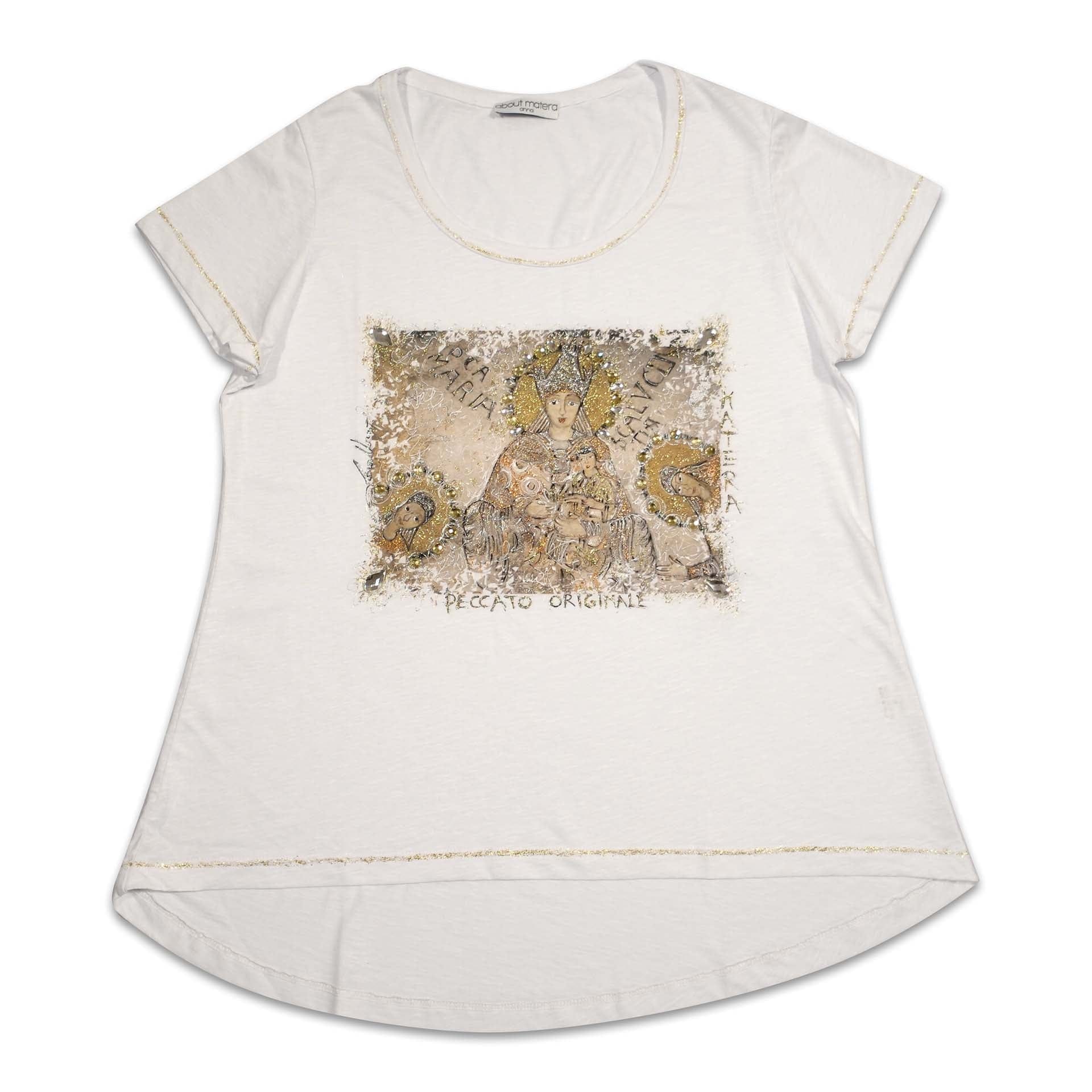 T-shirt Cripta con pietre 10