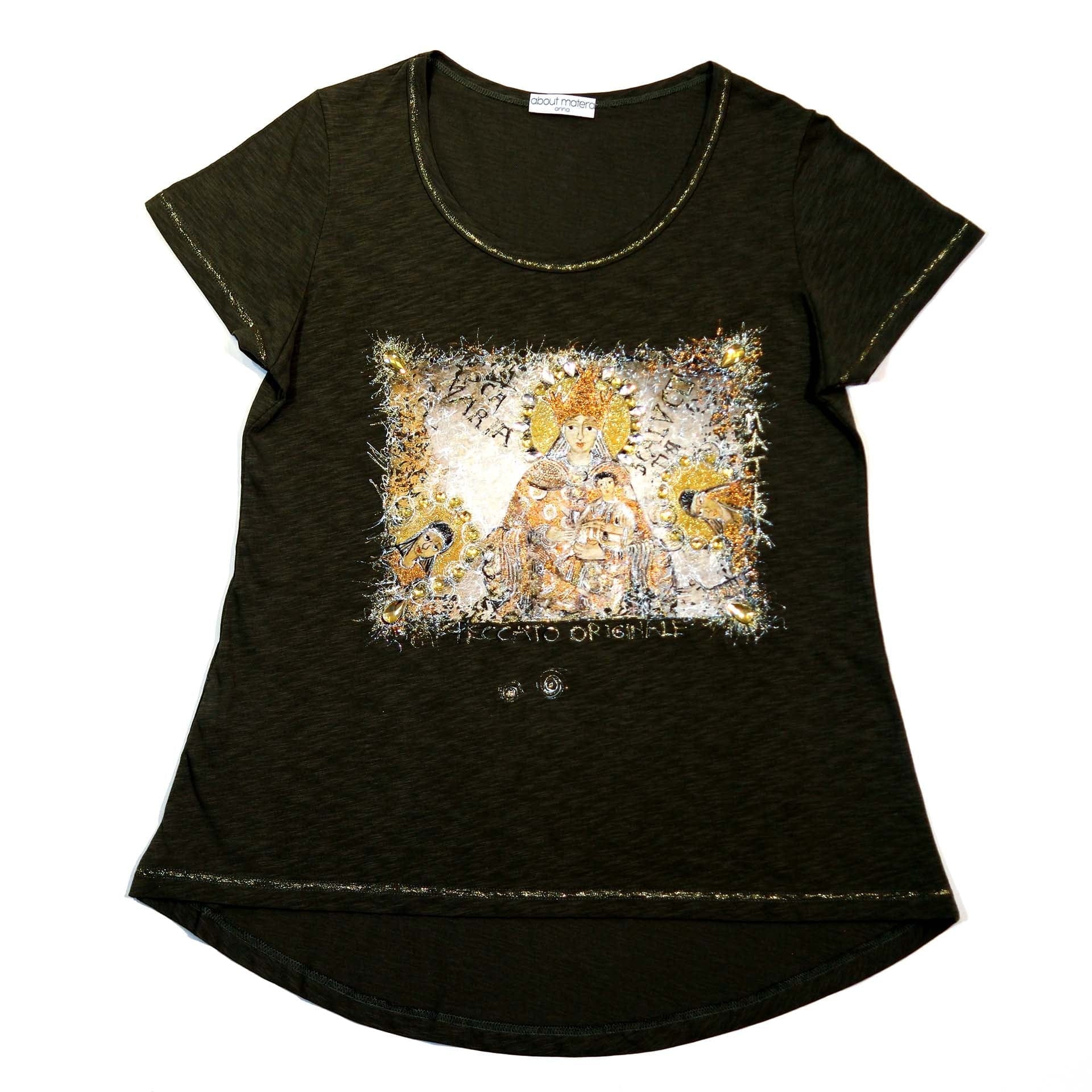 T-shirt Cripta con pietre 5