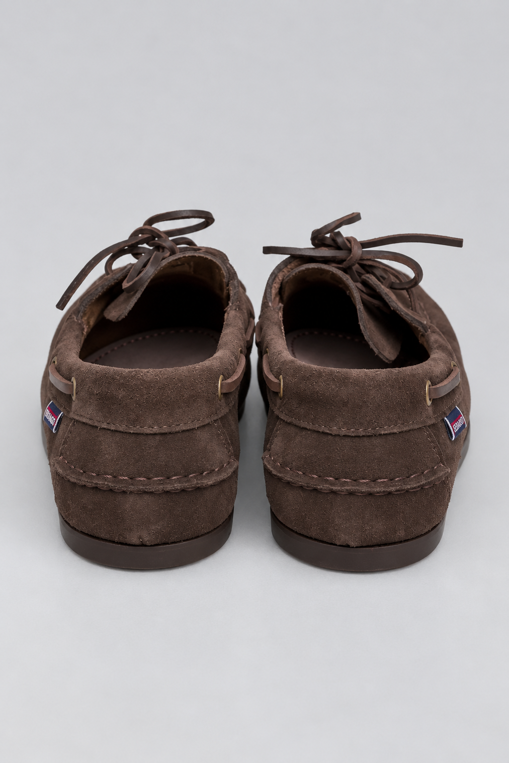Sebago Owen Woman moka - vista posteriore
