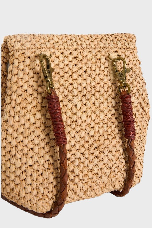 Zaz mini borsa in rafia