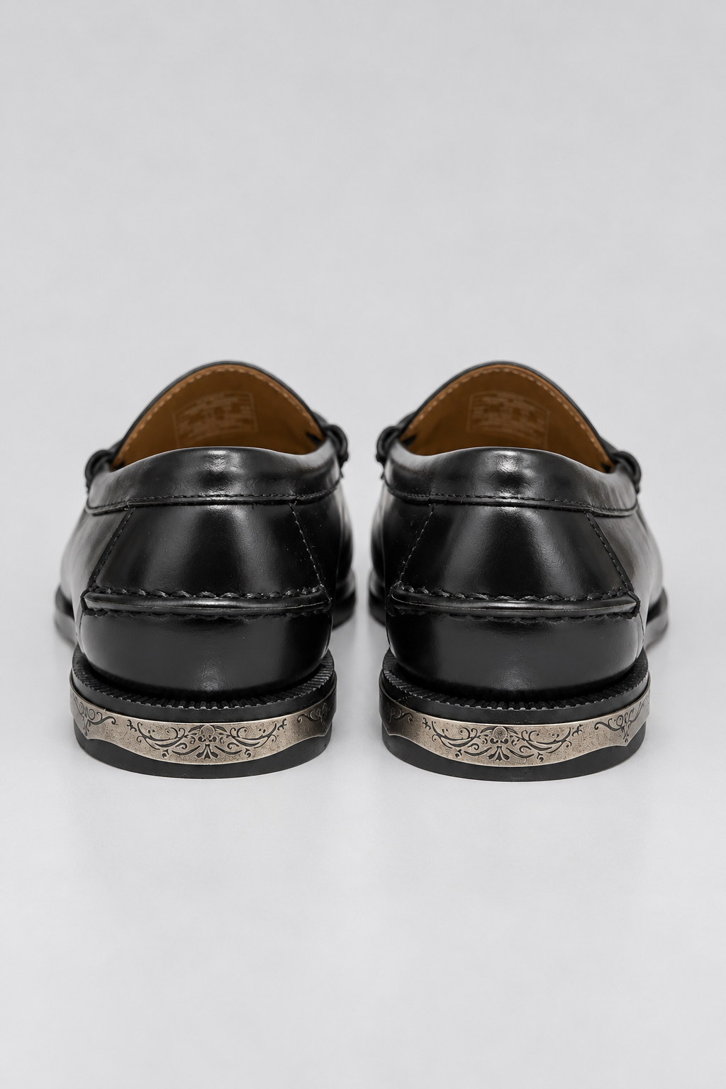 Mocassini Sebago Dan Scarabeo Woman - dettaglio posteriore del tacco inciso