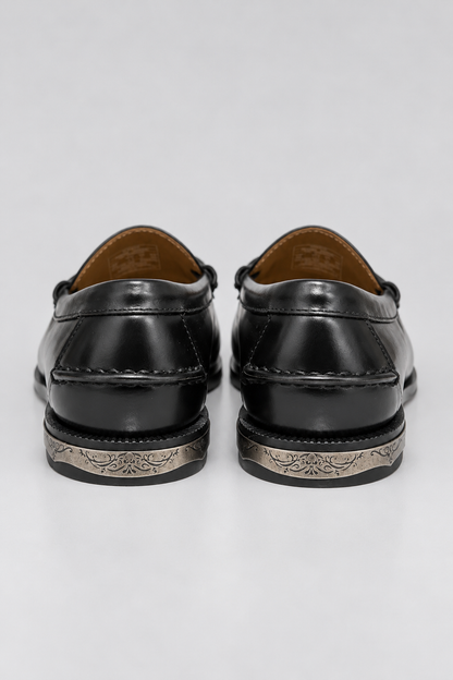 Mocassini Sebago Dan Scarabeo Woman - dettaglio posteriore del tacco inciso