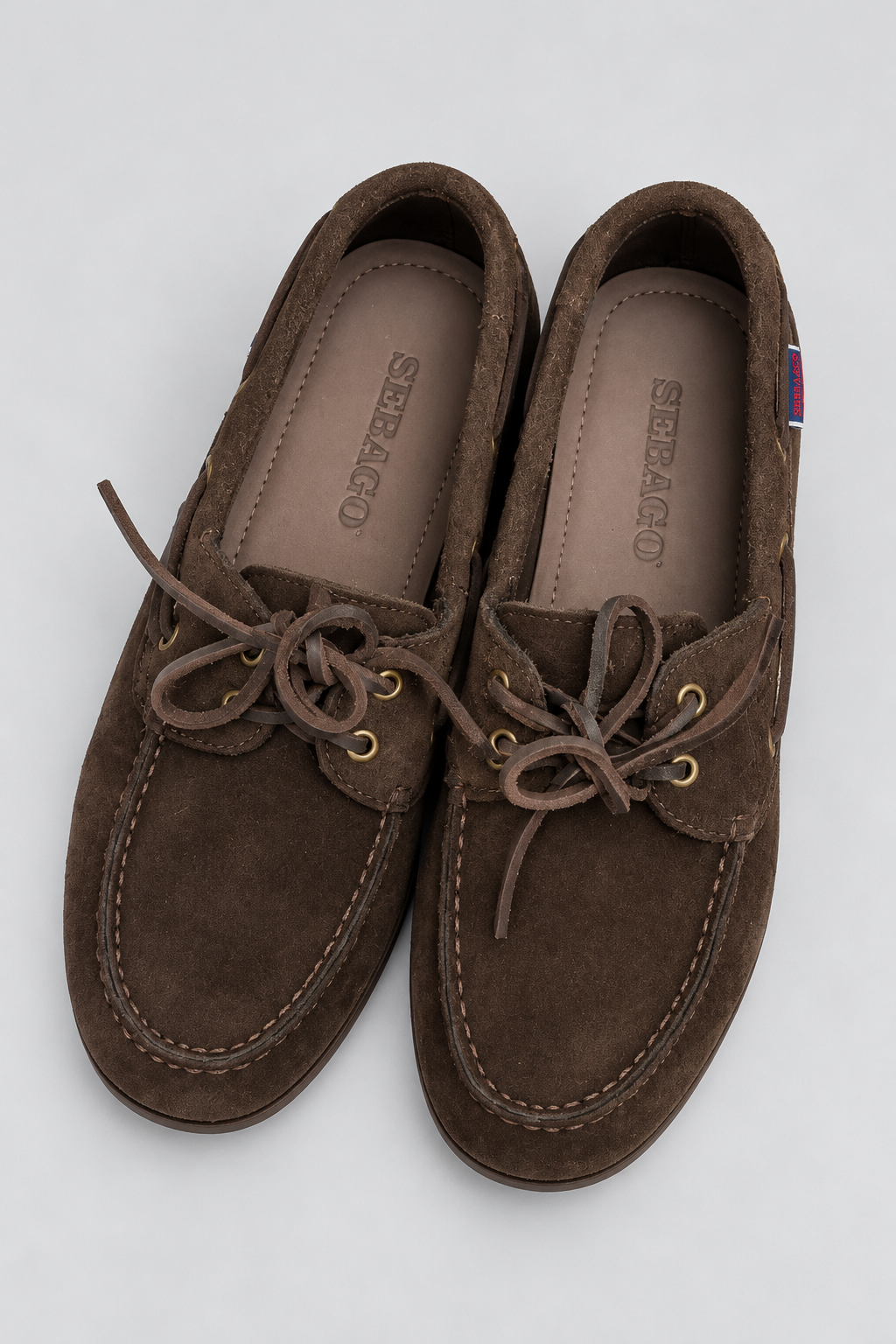 Sebago Owen Woman moka - vista dall’alto