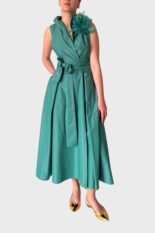 Abito elegante smeraldo