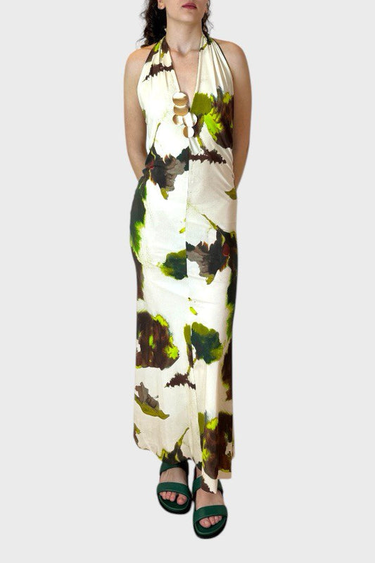 Vestito crema Kitagi 
