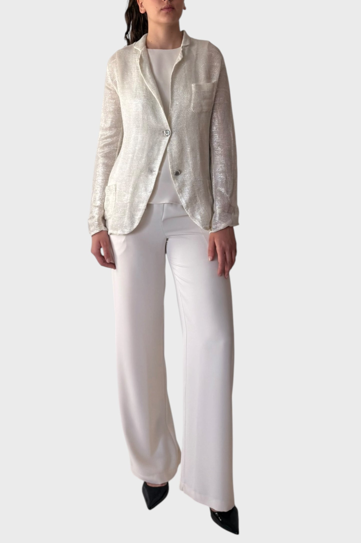 Blazer a rete laminato