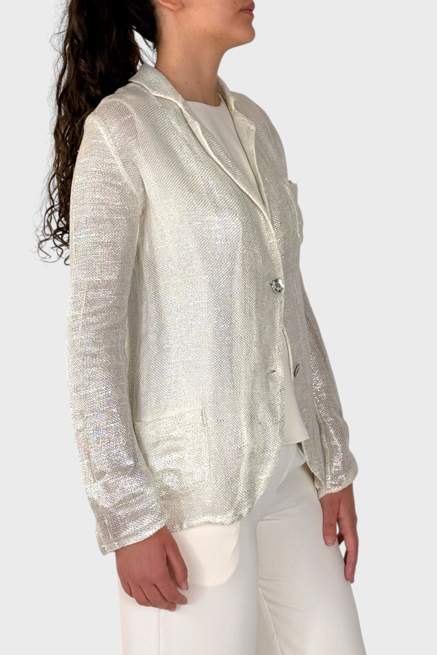 Blazer a rete laminato