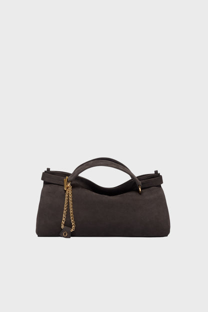 Borsa Orciani Virgo Nabucco Small in Pelle Nabuk