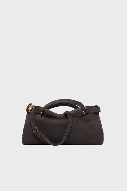 Borsa Orciani Virgo Nabucco Small in Pelle Nabuk