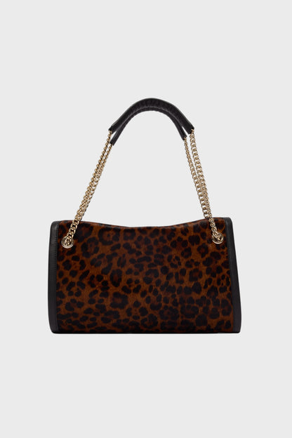 Borsa Orciani Venus Small in Cavallino Leopard