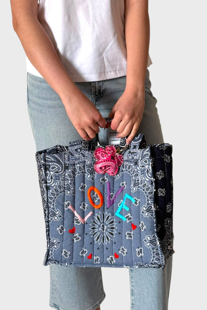 Borsa LOVE fantasia bandana