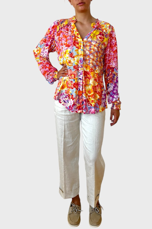camicia-floreale-corallo