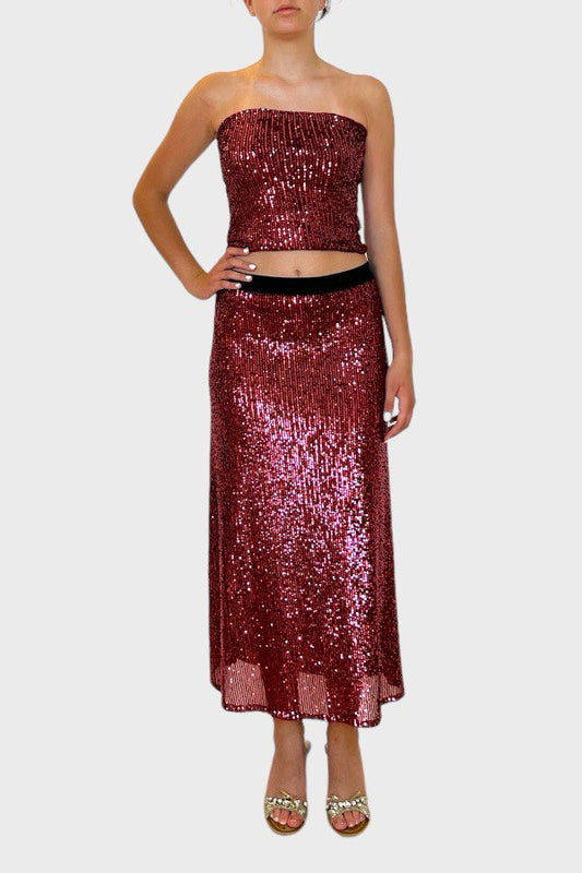 Completo con paillettes
