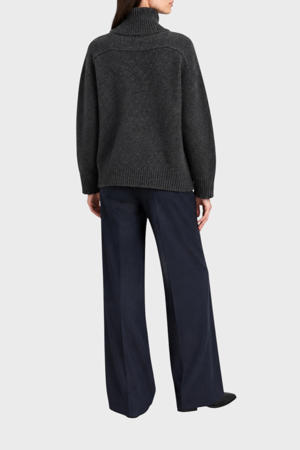 Maglia BE YOU Collo Alto Charcoal