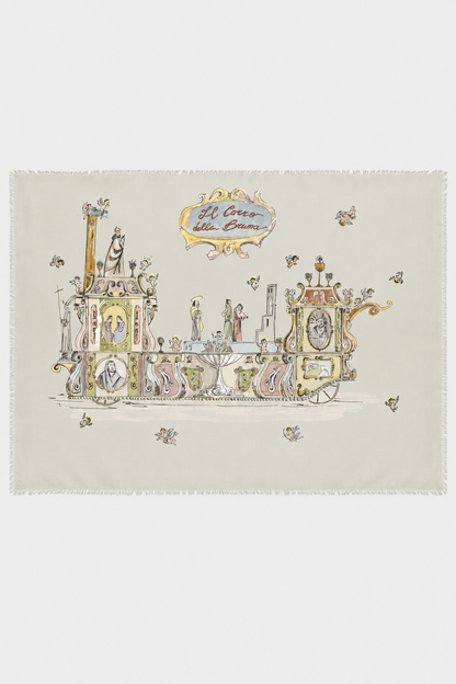Foulard Il Carro della Bruna
