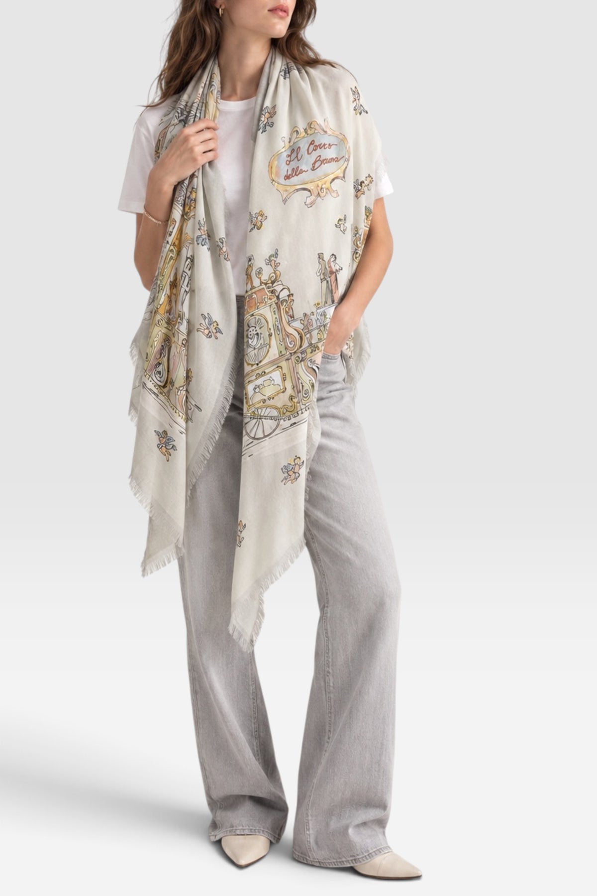 Foulard Il Carro della Bruna