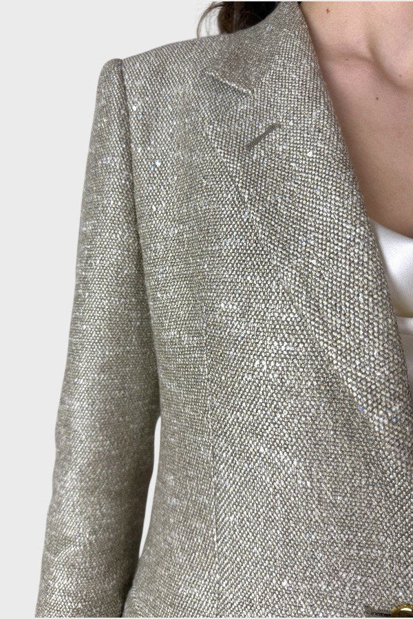 Blazer Tagliatore color tortora 4