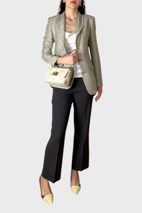 Blazer Tagliatore color tortora