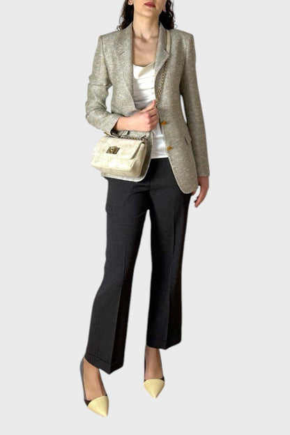 Blazer Tagliatore color tortora